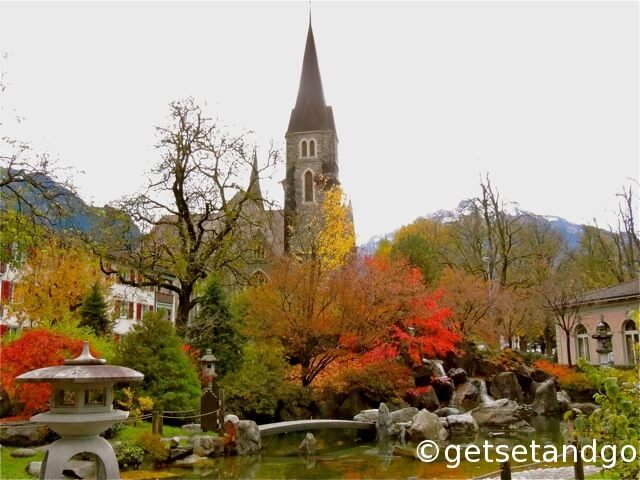 A Japanese Garden, Interlaken, Switzerland A Japanese Garden, Interlaken, Switzerland