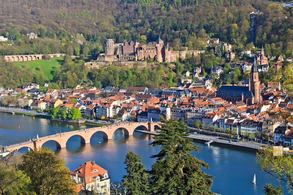 View on Heidelberg - Germany