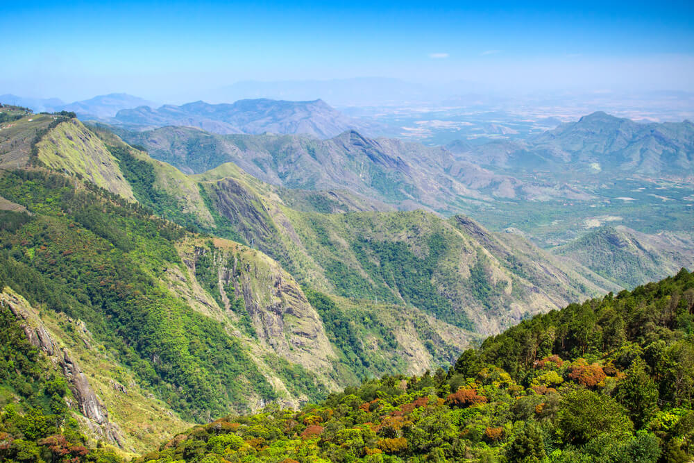 Mountain View near Kodaikanal, Tamilnadu, India
