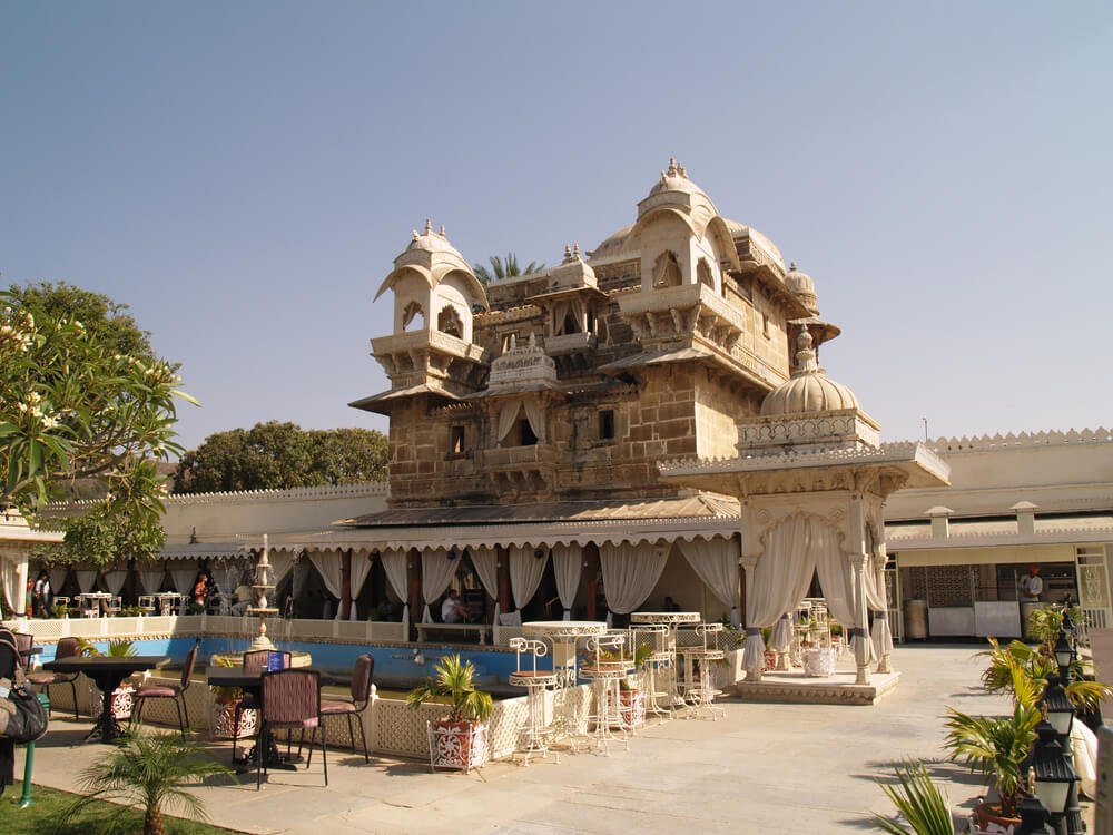 Jag Mandir Palace in Lake Pichola, Udaipur, India