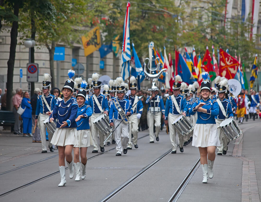 Zurich City Orchestra in National Costumes
