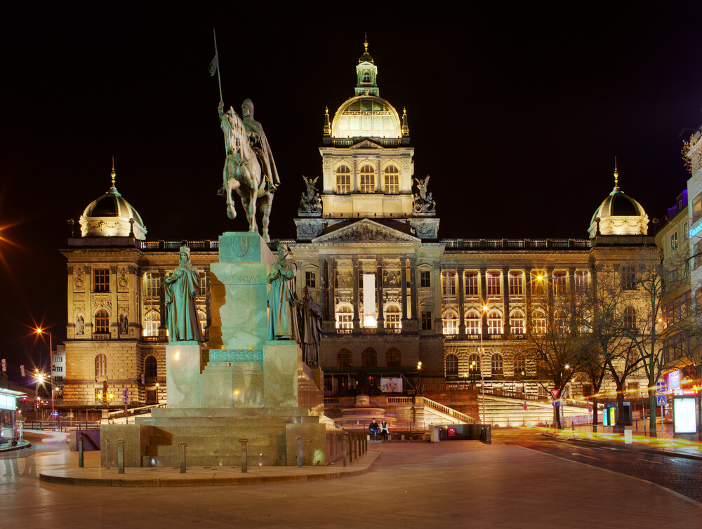 National Museum on Wenceslas Square in Prague