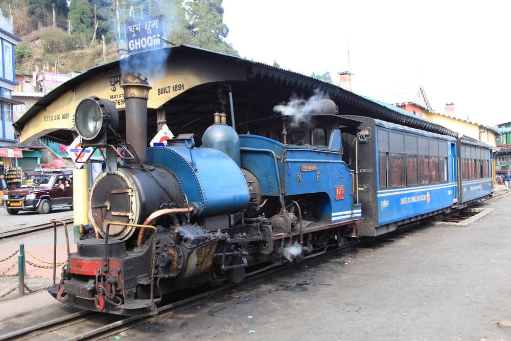 British-built Famous Mountain Railway - Darjeeling