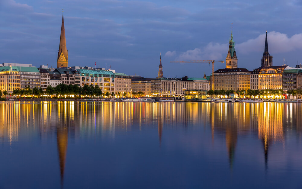 Hamburg Alster Lake