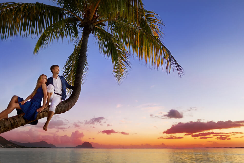 Beautiful Young Couple - Mauritius