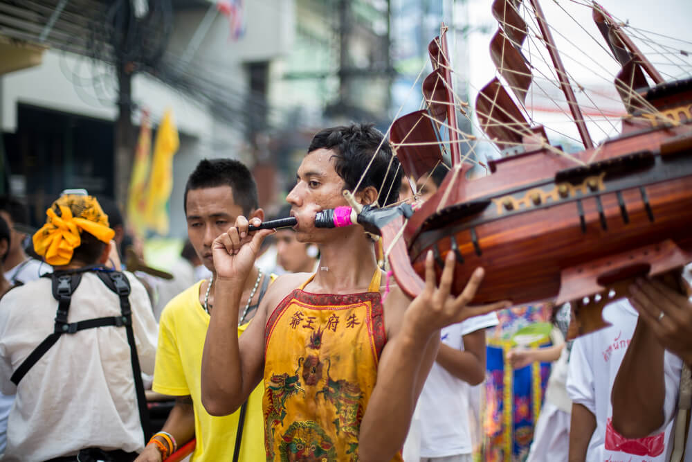 Vegetarian Festival in Phuket Town - Thailand