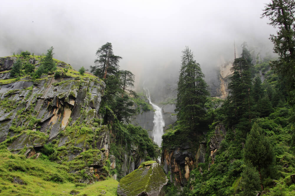 Waterfall in Manali