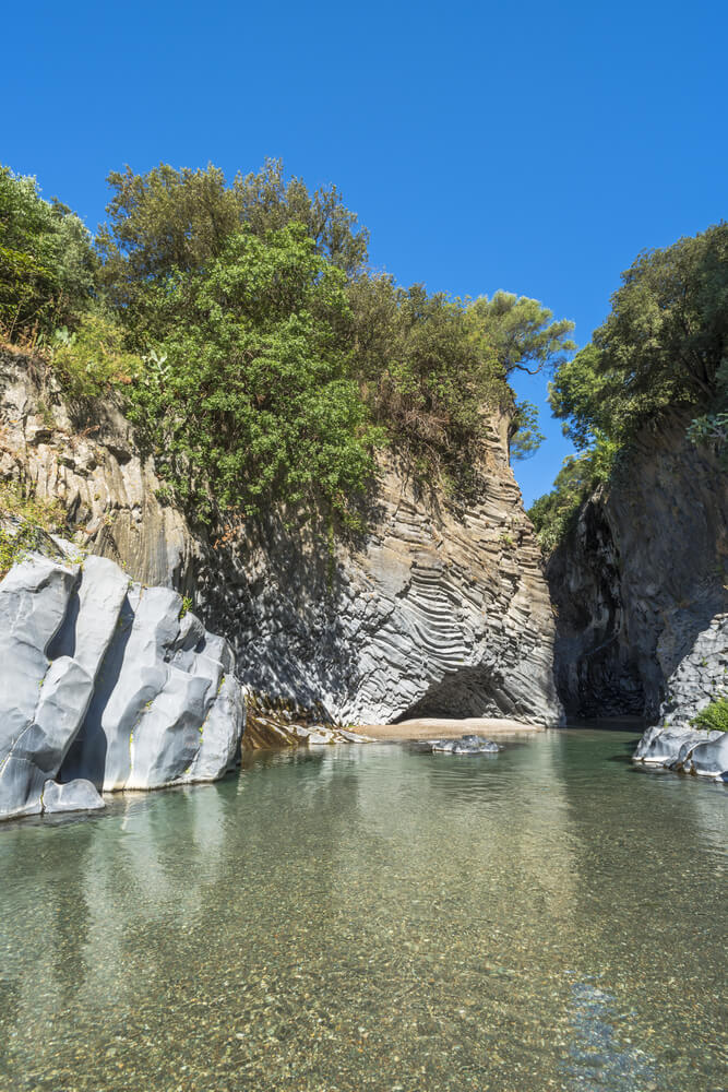 Alcantara River Gorge, Sicily