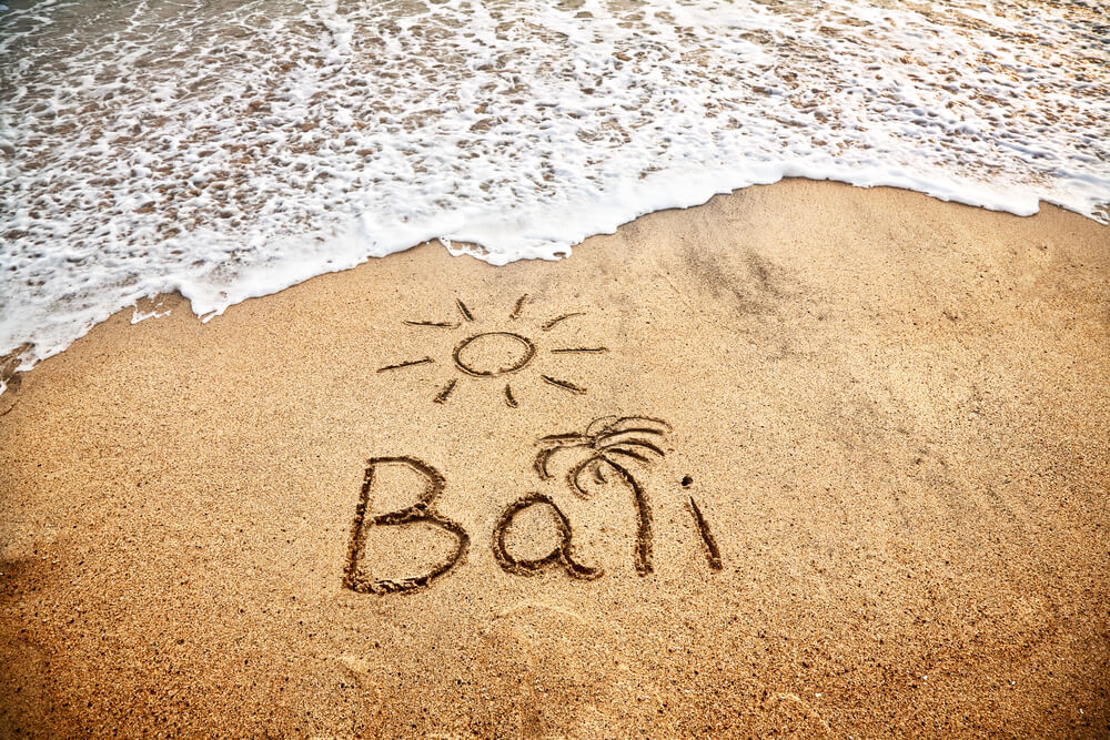 Bali beach