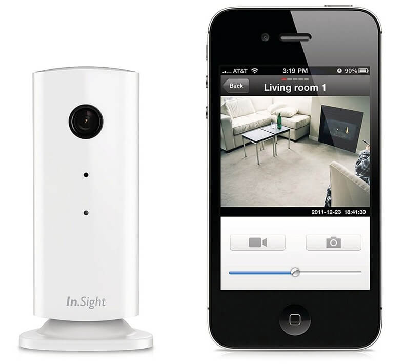 Home monitoring camera