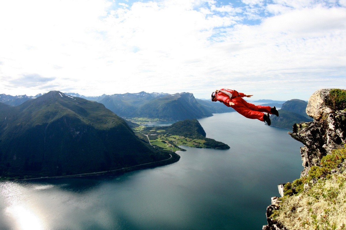 Para Bungeeing - Voss, Norway