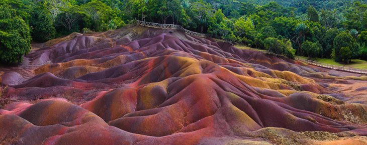 Mauritius holidays Chamarel Colored Earth