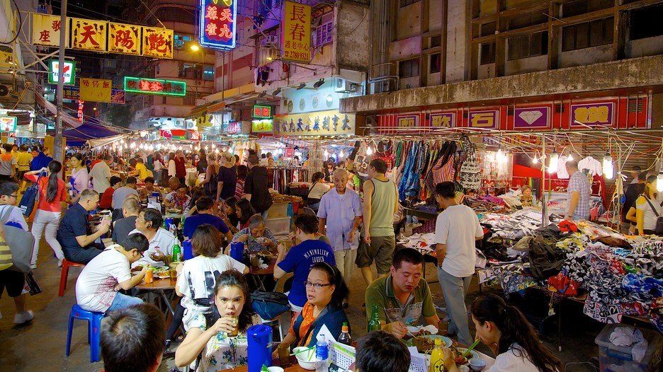 Temple Street Night Market, Kowloon