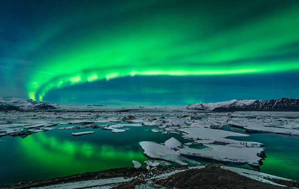 Beautiful places in the world Northern Lights, Iceland