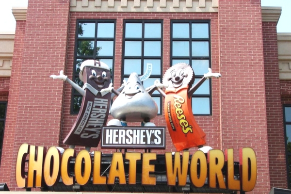 Travel Guide to the USA Hershey’s Chocolate Factory