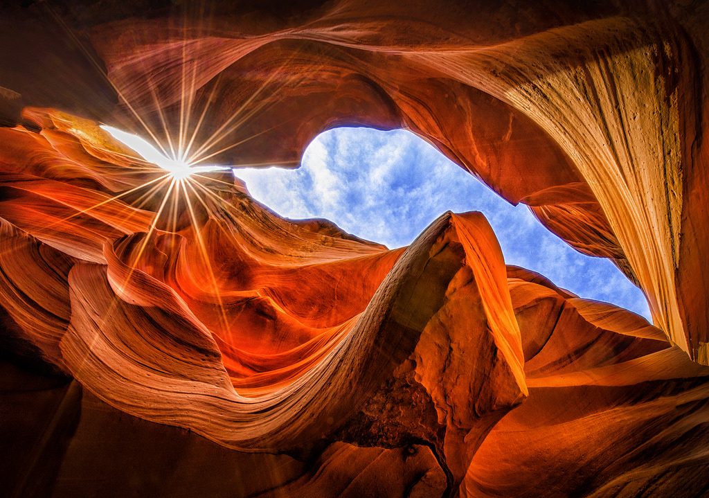 Beautiful places in the world Antelope Canyon, USA