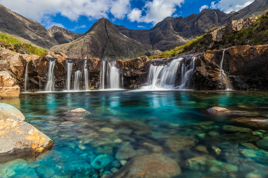 Beautiful places in the world The Fairy Pools on the Isle of Skye – Scotland