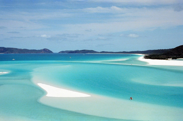 Beautiful places in the world White Haven Beach, Australia