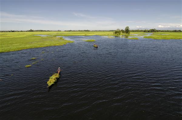 River island is Majuli in Assam River island is Majuli in Assam