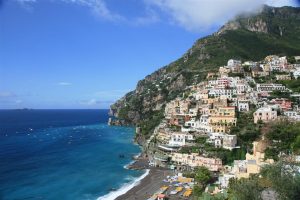 Amalfi coast in Italy