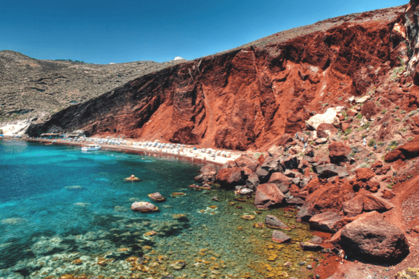 Red Sand Beach In Santorini - 10 Things To Do In Santorini Red Sand Beach in Santorini