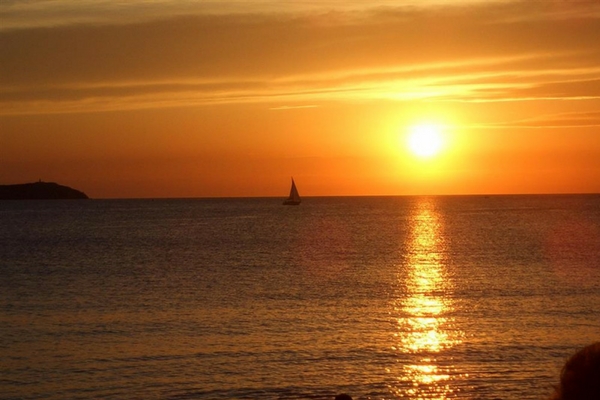 Sun set, Spain