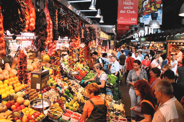 La-Boqueria - Barcelona La-Boqueria, Barcelona