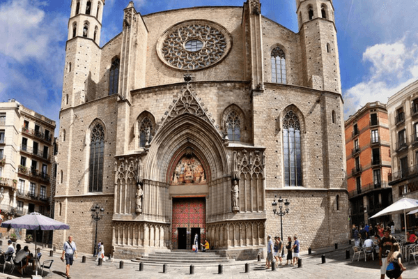 Santa Maria del Mar Cathedral - Barcelona Santa Maria del Mar Cathedral, Barcelona