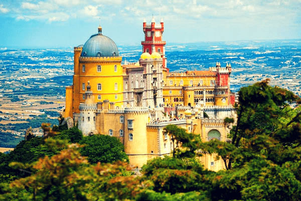 Pena National Palace near Lisbon Pena National Palace near Lisbon, Honeymoon Destination