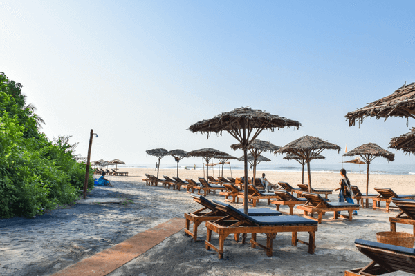 Ashwem Beach in Goa Ashwem Beach, Goa