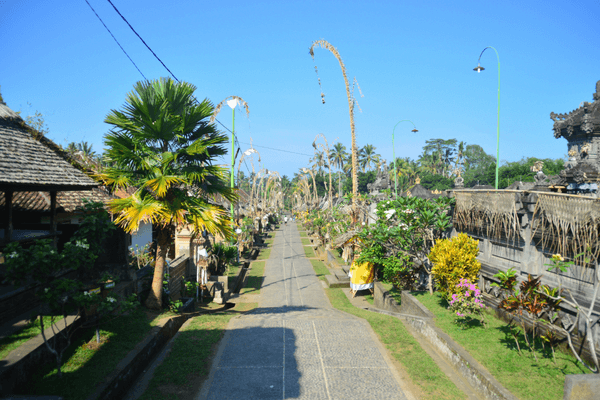 Beautiful roads of Bali Beautiful roads of Bali