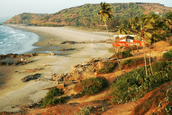 Vagator Beach in Goa Vagator Beach, Goa