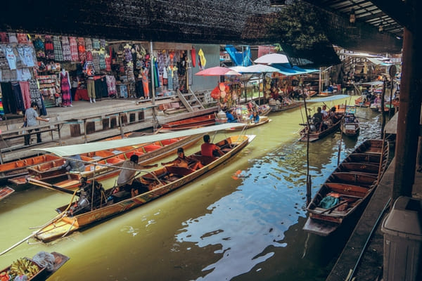 Damnoen Saduak Floating Market - 100 Places To Visit In Thailand Damnoen Saduak Floating Market - 100 Places To Visit In Thailand