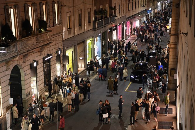 Via Monte Napoleone, Milan - shopping in Italy Via Monte Napoleone, Milan - shopping in Italy