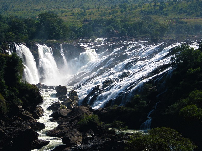Shivanasamudra Falls-waterfalls in karnataka Shivanasamudra Falls-waterfalls in karnataka