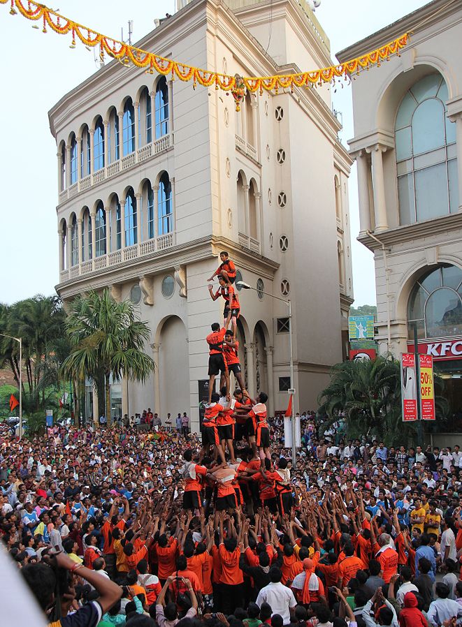 Dahi Handi-unique festivals of India Dahi Handi-unique festivals of India