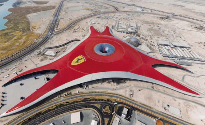Ferrari World - Places to see in Abu Dhabi Ferrari World - Places to see in Abu Dhabi