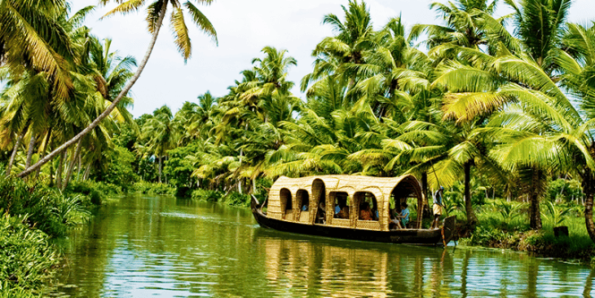 backwaters of Alleppey - tourist places in Kerala backwaters of Alleppey - tourist places in Kerala