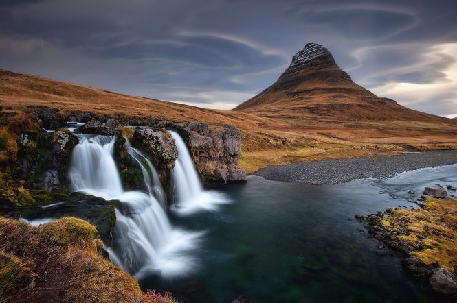 Kirkjufell Mountain and Kirkjufellsfoss Waterfall- things to do in Iceland Kirkjufell Mountain and Kirkjufellsfoss Waterfall- things to do in Iceland
