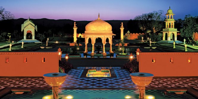 The Oberoi Rajvilas- resorts in Rajasthan The Oberoi Rajvilas- resorts in Rajasthan