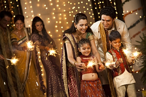 Diwali Celebration with Family