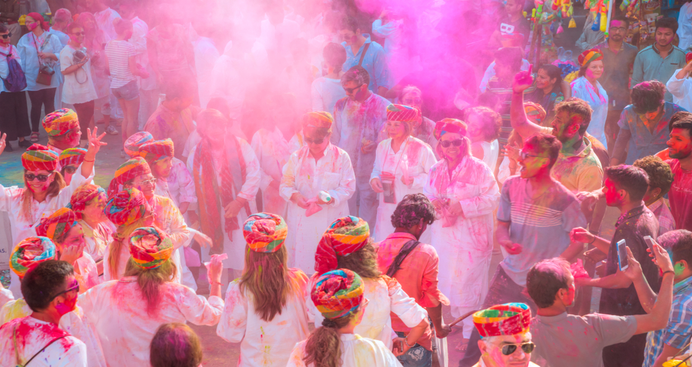 Holi Celebration in Udaipur
