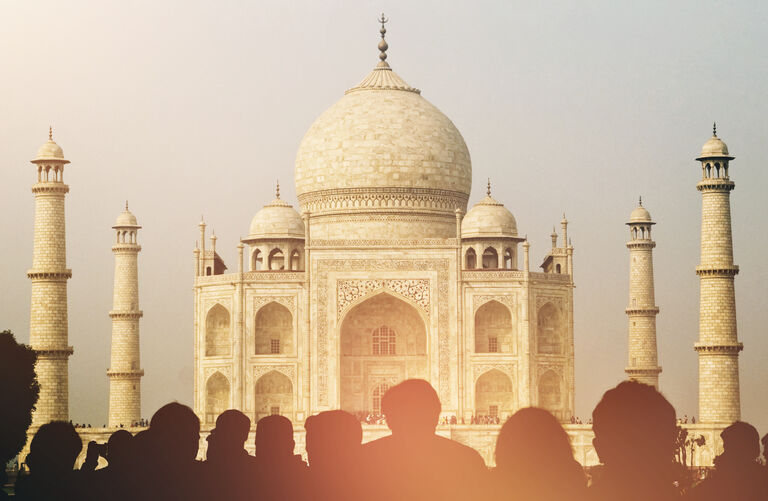 View Of Taj Mahal
