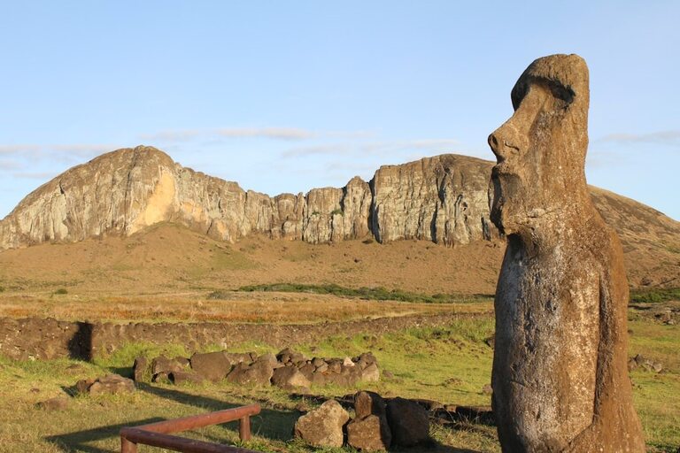 Mountains on Easter Island