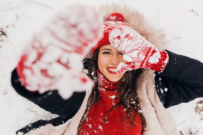 Snow photography